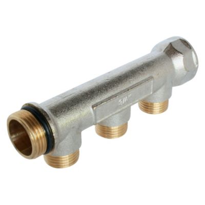 Collecteur de distribution 3 sorties à portée plate easy lock m1/2" - Somatherm For You