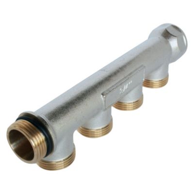 Collecteur de distribution 4 sorties à portée conique easy lock 3/4"ek - Somatherm For You