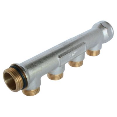 Collecteur de distribution 4 sorties à portée plate easy lock m1/2" - Somatherm For You