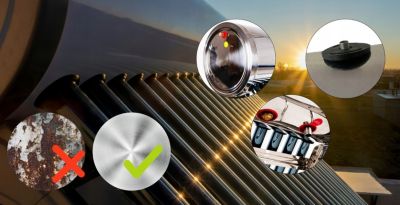 Collecteur solaire non pressurisé Thunder avec réservoir 100L 1 pièce.