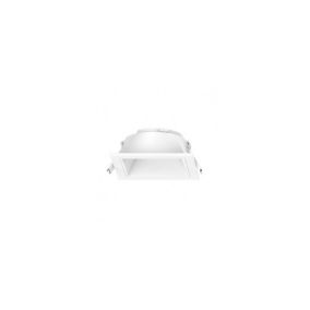 Collerette Basse Luminance IP20 82mmx82mm Blanc - perçage 68mmx68mm