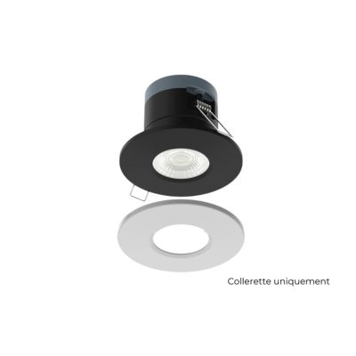 Collerette ronde Blanc pour ONE TELES ANDRO - SOLUM - B004W