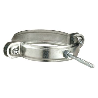 Collier à pointe galvanisé ø153 mm Poujoulat