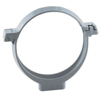 Collier de fixation à vis D.100 gris Fitt