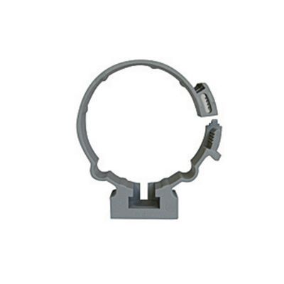 Collier de fixation monobloc vendu par 10 en PVC pour évacuation Fitt SCOLL04010P Ø.40 mm