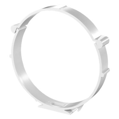 Collier de fixation PVC blanc RH BLAUPLAST - Diamètre (mm) 100