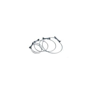 Lot 16 Collier De Serrage Soufflet CV (25-125 Mm) – Acier Inox Ajustable – 8 Grands + 8 Petits Pour Tout Véhicule