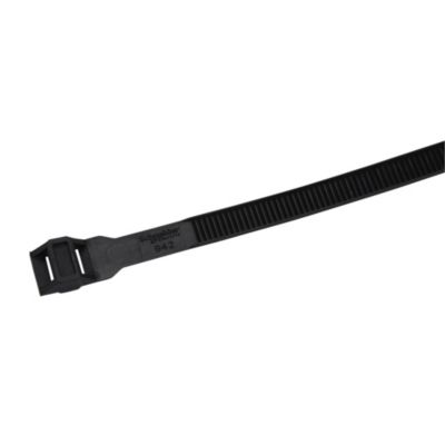 Collier de serrage en nylon Schneider Electric 9 x 370 mm noir, lot de 100