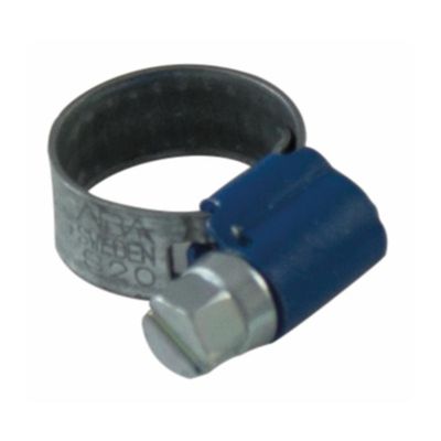 Collier de serrage à vis sans fin 9 mm ABA 08 à 12 mm (Mini Cde 25)