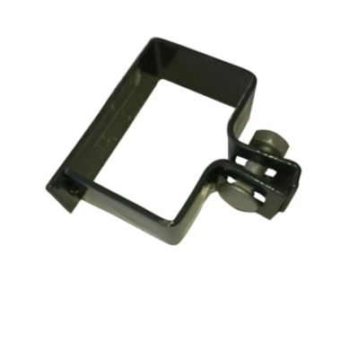Collier départ pour poteau rectangulaire Blooma gris