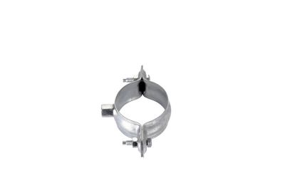 Collier embase taraudée Ø60 mm acier galvanisé