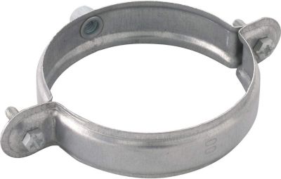 Collier galvanisé de descente de gouttière Plombelec  125