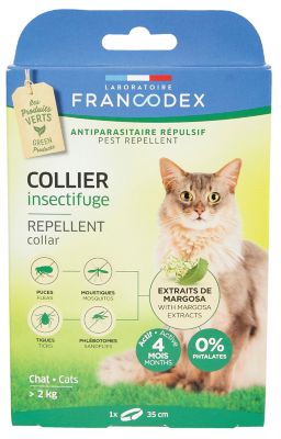 Collier insectifuge chat