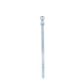 Collier pour chien strass réfléchissant - Taille M - Bleu