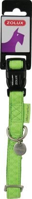 Collier réglable Mc Leather 10mm anis