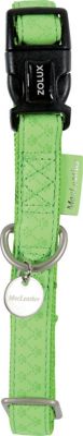 Collier réglable Mc Leather 10mm anis