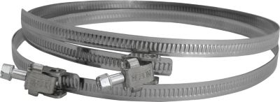 Colliers plats à tête basculante ø 60 à 215 mm Autogyre, 2 pièces