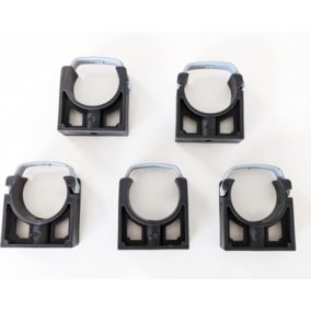 2x Colliers De Serrage Métallique Avec Insert Caoutchouc Diamètre 52mm Fixation Tube P Clip Serre Cable Tuyau Conduit Collier