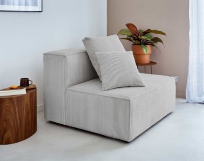 Colombine - module d'assise - en velours côtelé - Lisa Design