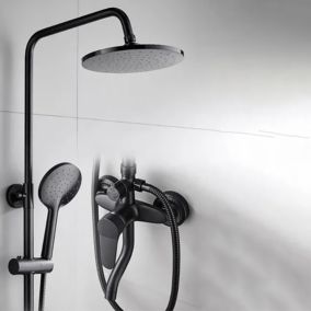 Colonne bain douche noire, Lens