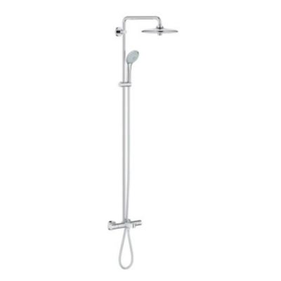 Colonne bain douche thermostatique GROHE Euphoria System 260 + nettoyant GrohClean