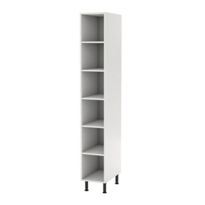 Colonne de cuisine avec tablettes GoodHome blanc L. 30 x H. 234 cm
