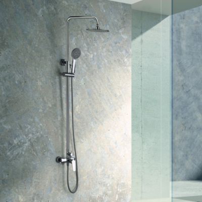 Colonne de Douche anti-calcaire Chrome IMEX BELGICA BDZ044