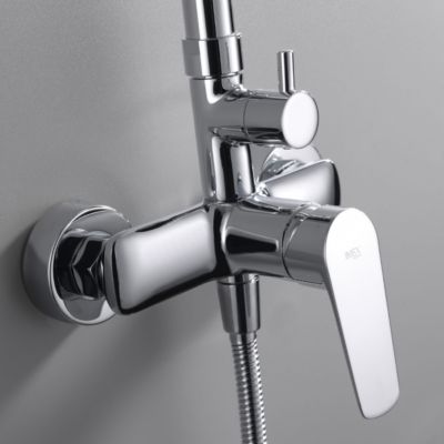 Colonne de Douche anti-calcaire Chrome IMEX BELGICA BDZ044