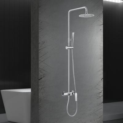 Colonne de Douche anti-calcaire Chrome IMEX DELOS BDD055