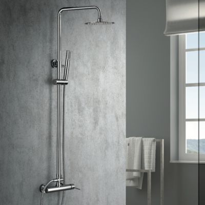 Colonne de Douche anti-calcaire Chrome IMEX MILOS STICK BDYS045