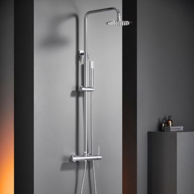 Colonne de Douche anti-calcaire Chrome IMEX MONZA BDM039