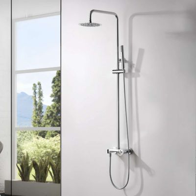 Colonne de Douche anti-calcaire Chrome IMEX OLIMPO BDC033