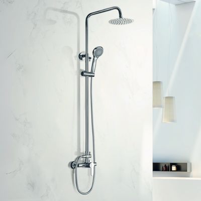 Colonne de Douche anti-calcaire Chrome IMEX ROMA BDR001