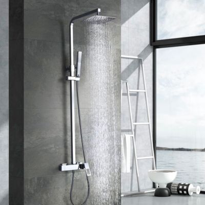 Colonne de Douche anti-calcaire Chrome IMEX SUECIA BDC032