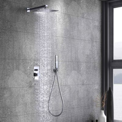 Colonne de Douche anti-calcaire Encastrée Chrome IMEX SUECIA BDC032-6