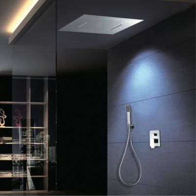 Colonne de Douche anti-calcaire Encastrée Chrome IMEX SUMATRA GTS019-P