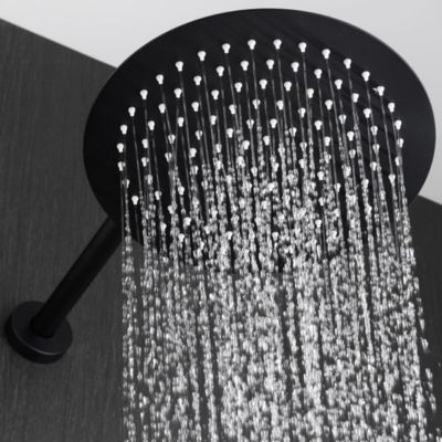 Colonne de Douche anti-calcaire Encastrée Noir Mat IMEX LINE GPD038/NG