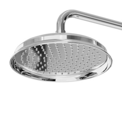 Colonne de douche avec mélangeur mécanique + douchette + flexible + barre réglable, chrome, GoodHome Etel