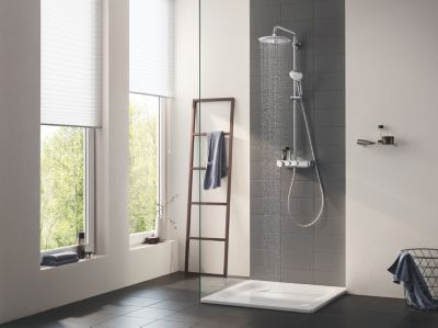 Colonne de douche avec mitigeur thermostatique Euphoria SmartControl System 260 Mono GROHE 26509000