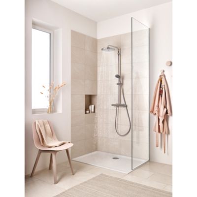 Colonne de douche avec mitigeur thermostatique Vitalio Start System 250 GROHE 26816000