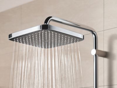 Colonne de douche chromé Vitalio Start 250 Cube Grohe