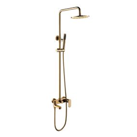 Colonne de douche dorée SC008 collection Scamandre
