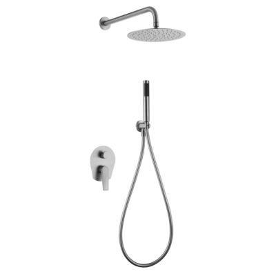 Colonne de Douche Encastrée anti-calcaire Acier Inoxydable IMEX DELOS GPD055/AC