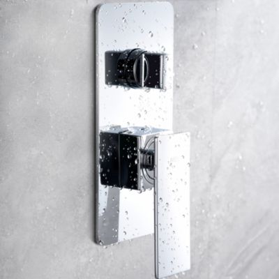 Colonne de Douche encastrée anti-calcaire Chrome IMEX PISA GPP048