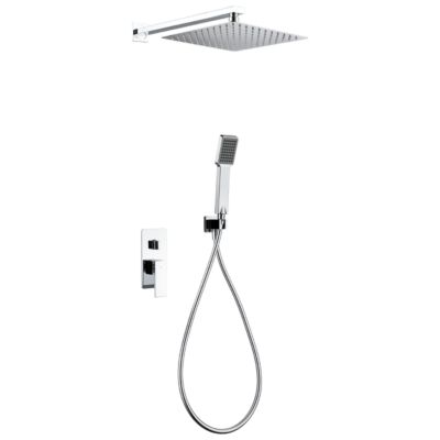 Colonne de Douche Encastrée Anti-Calcaire Chrome IMEX PISA GPP048