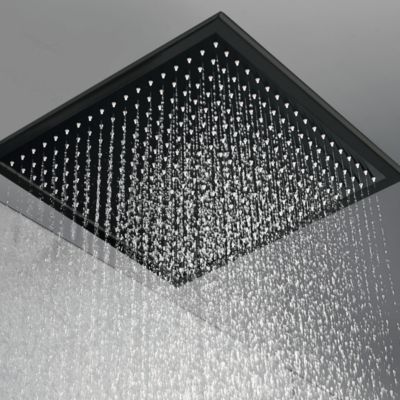 Colonne de Douche Encastrée Noir Mat IMEX VOLGA GET015/NG