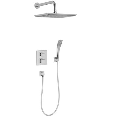 Colonne de douche encastrée thermostatique JACOB DELAFON Modulo carré
