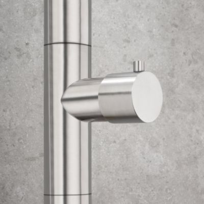 Colonne de Douche Extérieure en Acier Inoxydable IMEX POOL GPP001/AC