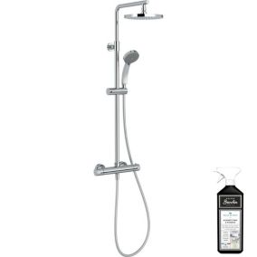 Colonne de douche JACOB DELAFON Simone + nettoyant Briochin