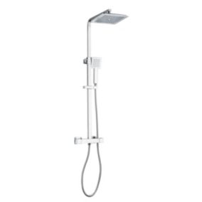 Colonne de douche K'RO pommeau de tête carré 22,5 cm